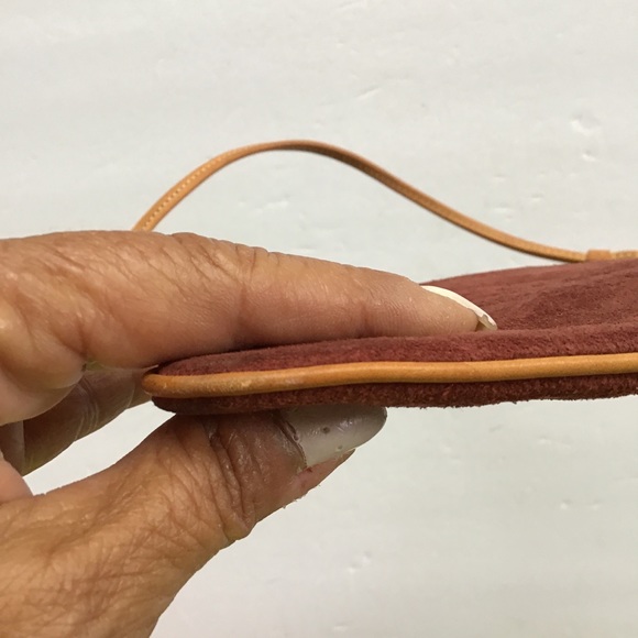 COACH SUEDE WRISTLET - Picture 9 of 15